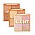 Paleta de Iluminadores Glow Tri Ruby Rose Cores:Light (711) - Imagem 1