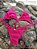Conjunto Cortininha Fucsia Glitter - Imagem 2