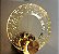 Arandela Parede Dourado Metal 15cm 6W 3000K - DCB02108D - Imagem 4
