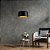 Pendente Bot Preto Dourado 50x38,5CM 1XE27 HM035BG - Imagem 2
