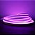 Fita LED Neon 120Leds Roxo 12V RGB Rolo 5mt - 43513 - Imagem 3