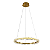 Pendente Lustre Aster Dourado 60x8cm 28W 3000K - OC024G - Imagem 1