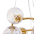 Pendente Lustre Oxala Dourado 62.3x49.6x31cm 5xG9 - RE010S - Imagem 3