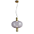 Pendente Lustre Kira Gold 36x45cm 10W 3000K - HM017GC - Imagem 1