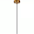 Pendente Lustre Tres Dourado 27x59.5cm 1xE27 - HC015G - Imagem 4