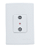 Sensor de Presenca Ultrassonico Embutir 4x2 p/ Teto - QU61M - Imagem 1