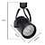 Spot p/ Trilho Usual 1xPar20 E27 Preto Metal - SKY-012PT - Imagem 5