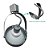 Spot p/ Trilho Usual 1xAr111 Gu10 Silver Metal - SKY-011SL - Imagem 4
