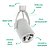 Spot p/ Trilho Usual 1xAr70 Gu10 Branco Metal SKY-214BR - Imagem 4