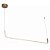 Col1pd01dr120 Pendente Colchete 4x120x16cm 20w 3000k 1560lm - Imagem 1