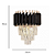 Arandela Luminaria Parede 24×31cm 2xE14 Metal - DCB03913D - Imagem 4