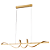 Pendente Led 120×20cm 75W 3000K 7500Lm Aluminio - DCD03038D - Imagem 1