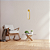 Pendente Led 38×10cm 16W 3000K 1120Lm Dourado - DCD03101D - Imagem 2