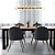 Hl004G Pendente Abaporu Bronze Globos Champagne 8xG9 110cm - Imagem 2