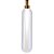 RB002 Pendente Led Lampiao Dourado 10x52cm 5W 3000K - Imagem 1
