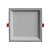 Painel Led Low Frame Embutido Recuado 18W 4000K - Imagem 4