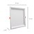 Painel Led Low Frame Embutido Recuado 18W 4000K - Imagem 5