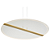 Pendente Led Friso 52xcm 30W 1500Lm 3000K Dourado BD005 - Imagem 1