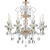 Pendente Elysee 72x78cm 8xE14 Vela Dourado BK5308 - Imagem 1