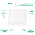 Plafon Painel Led Smart 40x40x4cm 30W 2390Lm 6000K DL101CW - Imagem 3