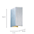 Arandela Parede Brick 10x5x12,5cm G9 Halopin Prata W1904W - Imagem 4