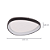 Plafon Led Bio 42x5,8cm 36W 2340Lm 3000K Preto Branco BIO1PS01PT042 - Imagem 4