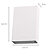 Arandela Parede Led Tip 8,3x3x12,3cm 4W 130Lm 3000K Branco IP65 DL153W - Imagem 4