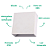Arandela Parede Led Cubo 12x12x5,2cm 4W 3000K 260Lm Branco IP65 DL154W - Imagem 3