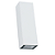 Arandela Parede Led Quadra 4,2x3,2x12cm 2x2,5W 150Lm 3000K Branco IP65 DL157W - Imagem 1