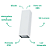 Arandela Parede Led Quadra 4,2x3,2x12cm 2x2,5W 150Lm 3000K Branco IP65 DL157W - Imagem 3