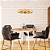 Pendente Blomma 65x12cm 12xG9 Halopin Ambar Dourado BLO1PD01AB065 - Imagem 2
