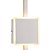 Arandela Parede Led Lina 24W 2700K 1351Lm 81,5x6x13,6Cm Branco IP20 CD004W - Imagem 5