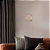 Arandela Parede Led Eclipse 4W 2700K 200Lm 16x16x6Cm Dourado IP20 CD011 - Imagem 2