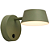 Arandela Parede Led Funnel 5W 3000K 400Lm 13x20x11Cm Verde IP20 FUN1AR01VD020 - Imagem 1