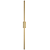 Arandela Parede Led Tec 15W 3000K 980Lm 2x90Cm Dourado IP20 GD011LG - Imagem 1