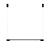Pendente Led Tec 12W 3000K 760Lm 2,2x60Cm Preto IP20 GD012SB - Imagem 1