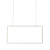 Pendente Led Tec 32W 3000K 1810Lm 2x60x30Cm Branco IP20 GD016W - Imagem 1