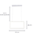 Pendente Led Tec 32W 3000K 1810Lm 2x60x30Cm Branco IP20 GD016W - Imagem 4