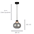 Pendente Led Fog 10W 3000K 524Lm 22x21,5Cm Rose Gold IP20 HC018 - Imagem 4