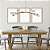 Pendente Floresta 6xG9 Transparente 40x100x40Cm Dourado IP20 HM001 - Imagem 2