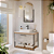 Arandela Parede Led Goccia 3W 3000K 195Lm 12x11x42Cm Dourado IP20 OC005 - Imagem 2