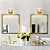 Arandela Parede Led Cálix 3W 2700K 225Lm 16x10x13Cm Dourado IP20 OC020 - Imagem 2