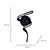 Arandela Parede Led Fluire 12W 3000K 720Lm 30x20x40Cm Preto IP20 RE007B - Imagem 4