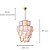 Pendente Heritage 24xE27 80x87Cm Dourado IP20 HER1PD01DR080 - Imagem 4