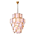 Pendente Heritage 24xE27 80x87Cm Dourado IP20 HER1PD01DR080 - Imagem 1