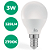 Lâmpada Led Mini Globo 3W 2700K 320Lm E14 436011 - Imagem 2