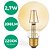 Lâmpada Led Bulbo Balloon G125 2,5w 2200K 200Lm E27 Ambar Filamento 438725 - Imagem 2