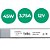 Fonte Slim Driver 45W 12V 2,75A IP20 307902 - Imagem 2