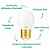 Lampada Led G45 2,5w 2200k 150lm Milky Filamento 301160 - Imagem 3