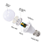 Lampada Led G95 5W 2200K 350Lm Milky Filamento 301177 - Imagem 3